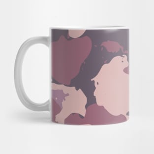 Purple Camouflage Pattern Mug